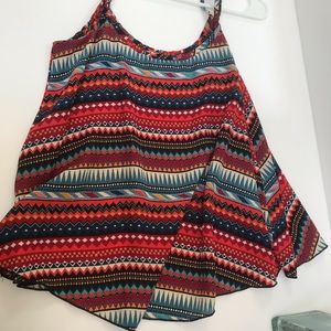 Multi color tank top